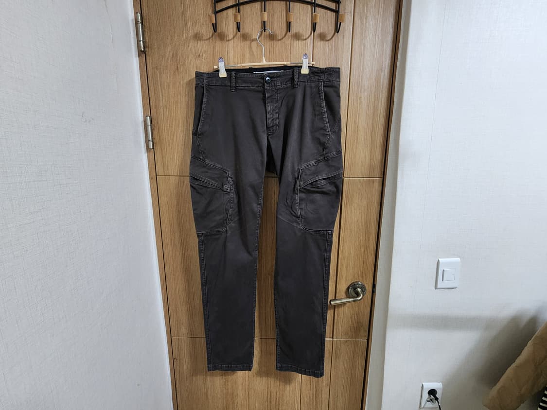 (37)스톤아일랜드 빈티지 가먼트다잉 카고 팬츠 상품이미지1