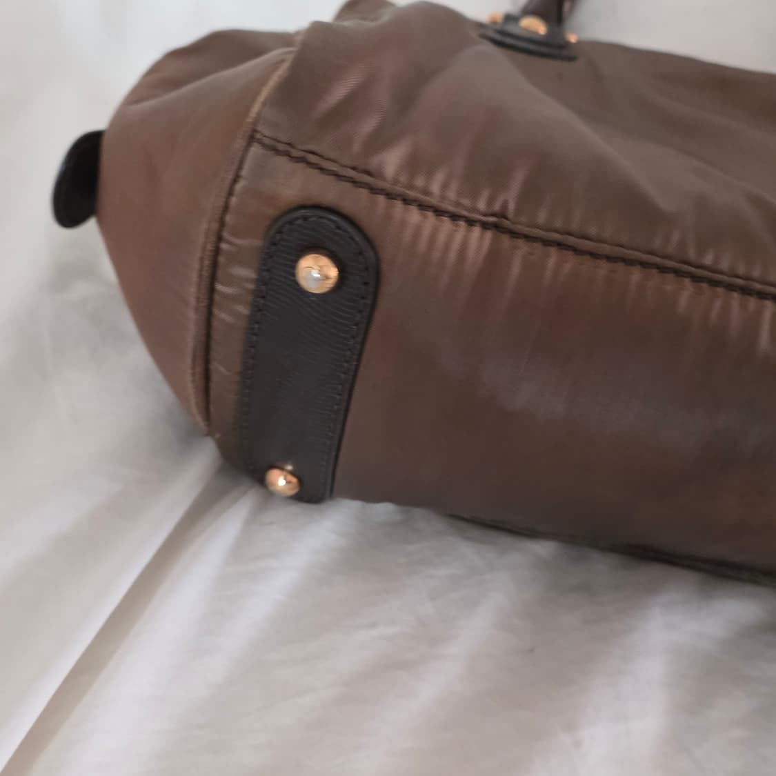 Tod's 토즈 y2k 오네 갸루 숄더백 브라운 게스 코치 st 상품이미지7