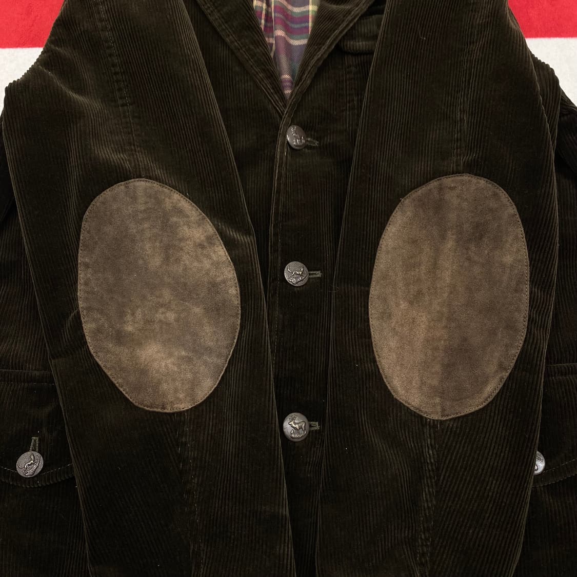 폴로 코듀로이 블레이져 40R 실측 100 상품이미지6