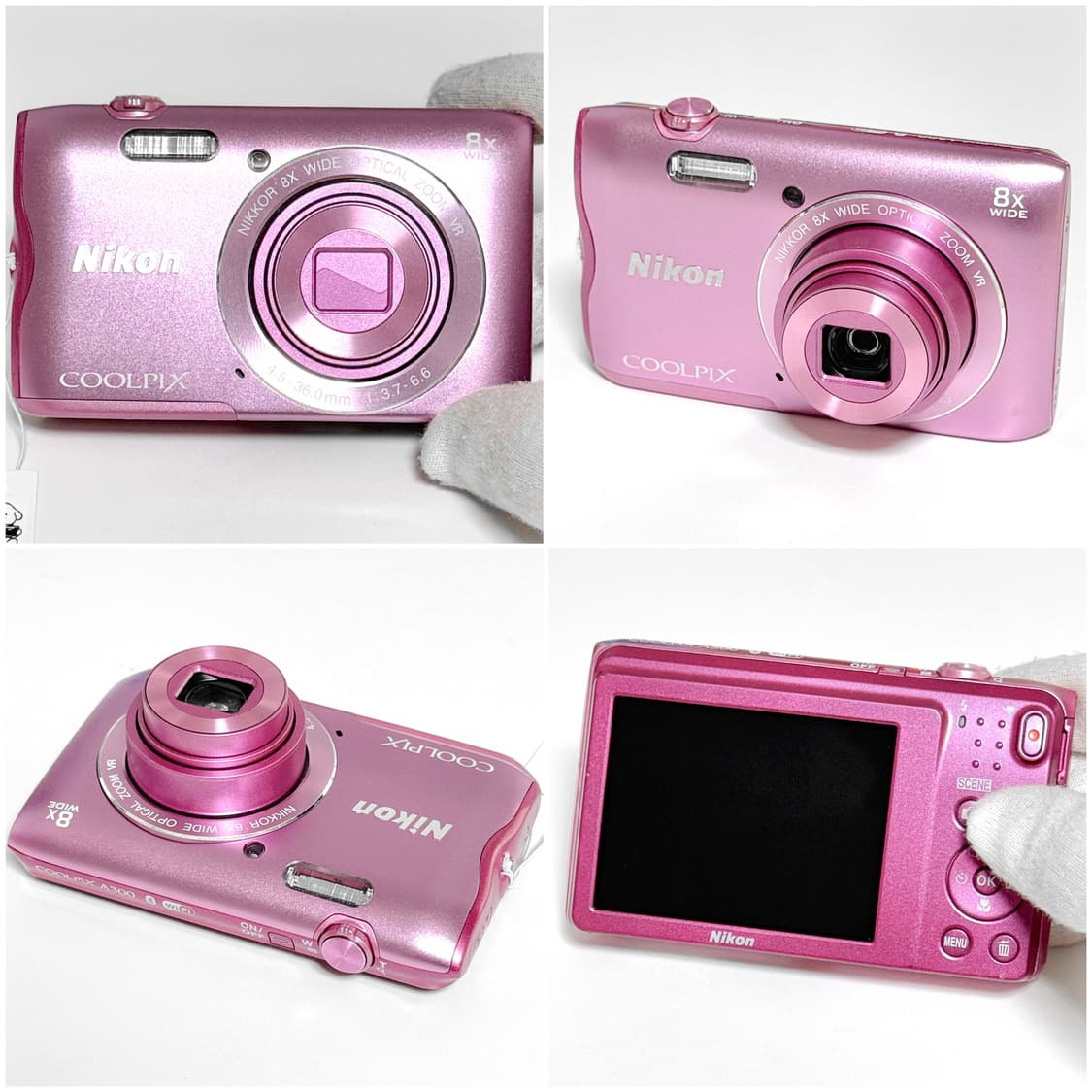 니콘 쿨픽스 A300 (S3700) 핑크 빈티지디카 상품이미지3