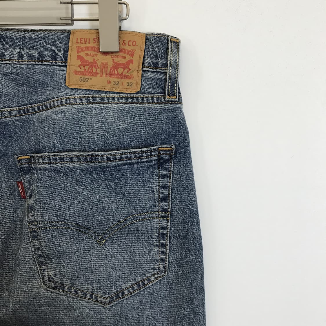 리바이스 502 테이퍼드 청바지 [32x32] 상품이미지4