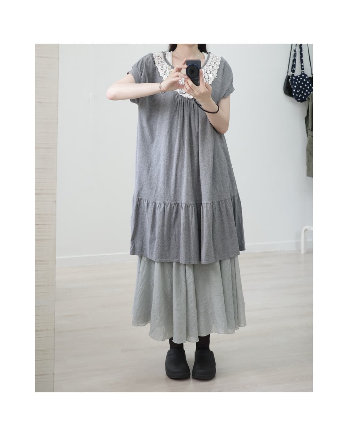 Mute mint long skirt 상품이미지4
