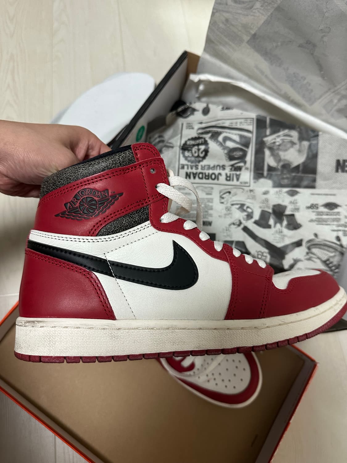 나이키 조던1 하이 시카고 2022 상품이미지3
