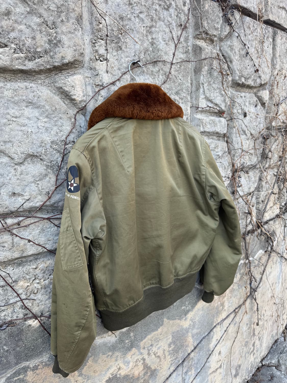 40s 미군 복각 버즈릭슨 b-15a 항공 점퍼 자켓 ma-1 상품이미지4