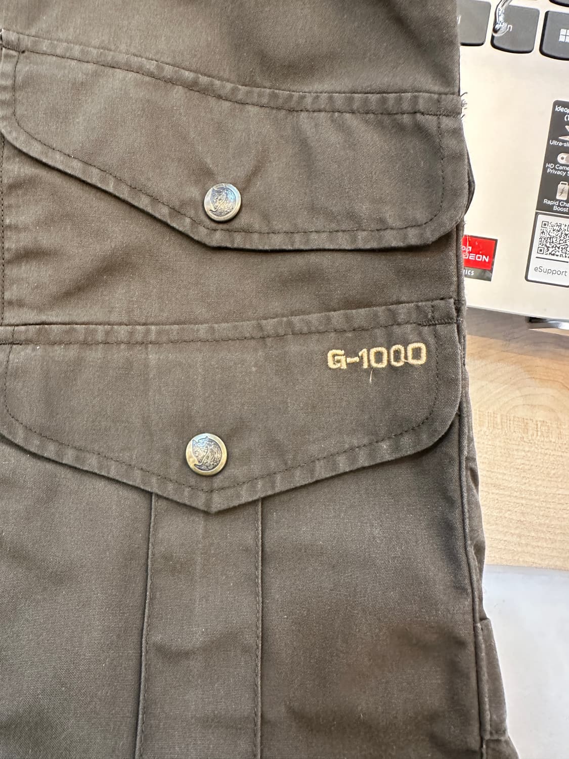 32) 피엘라벤 바렌츠 프로 g-1000 작업복 등산복 카키브라운 상품이미지6
