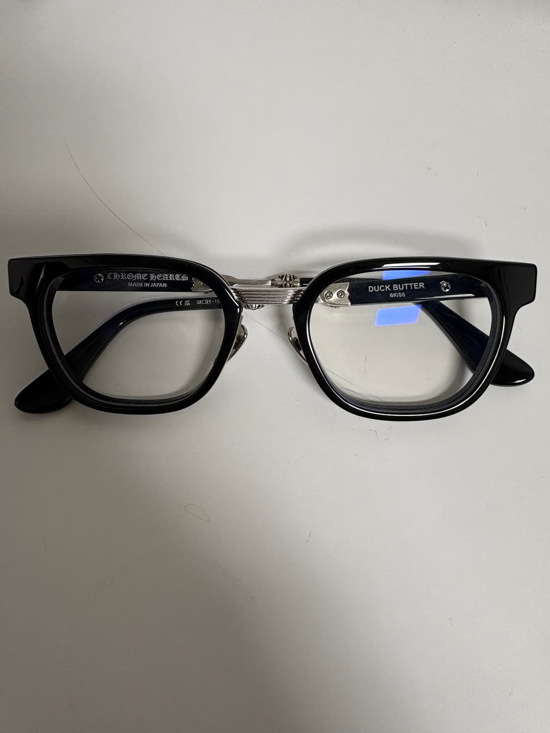 크롬하츠 안경 덕버터 블랙/실버 상품이미지3