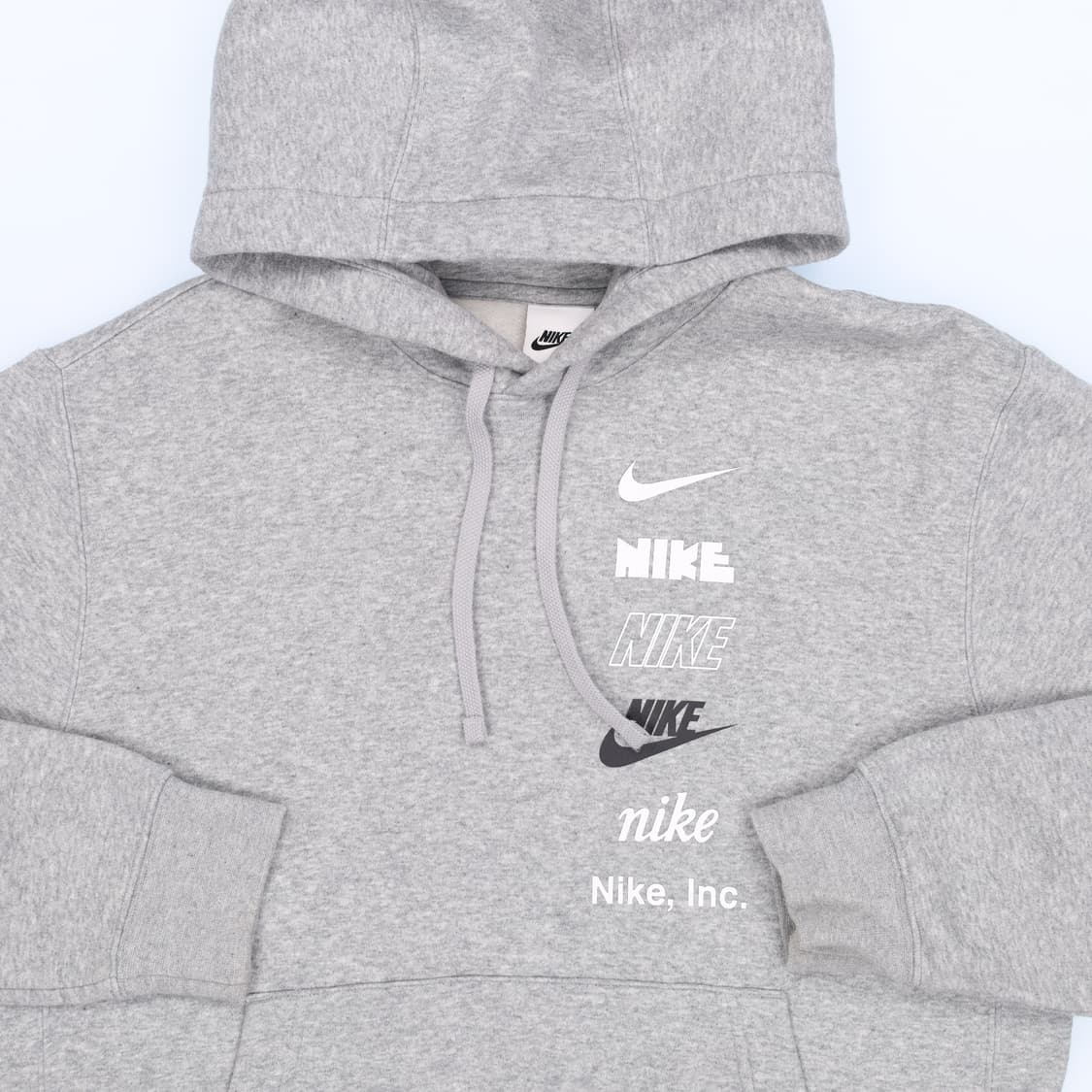 [95] 나이키 멀티스우시 그레이 후드 티셔츠 N6971 상품이미지3