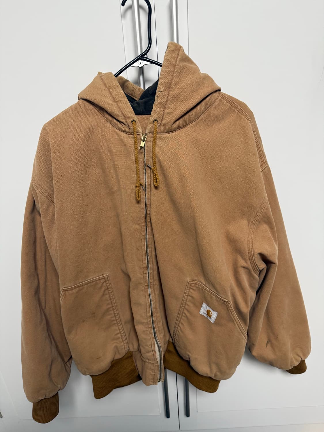 빈티지 XL 칼하트 디트로이트 후드집업 자켓 상품이미지1