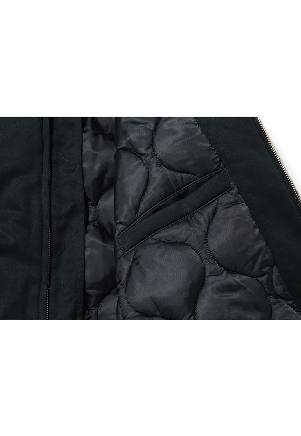 [새상품)WOOALONG 우알롱 크랙 오버핏 MA-1(M) 상품이미지4