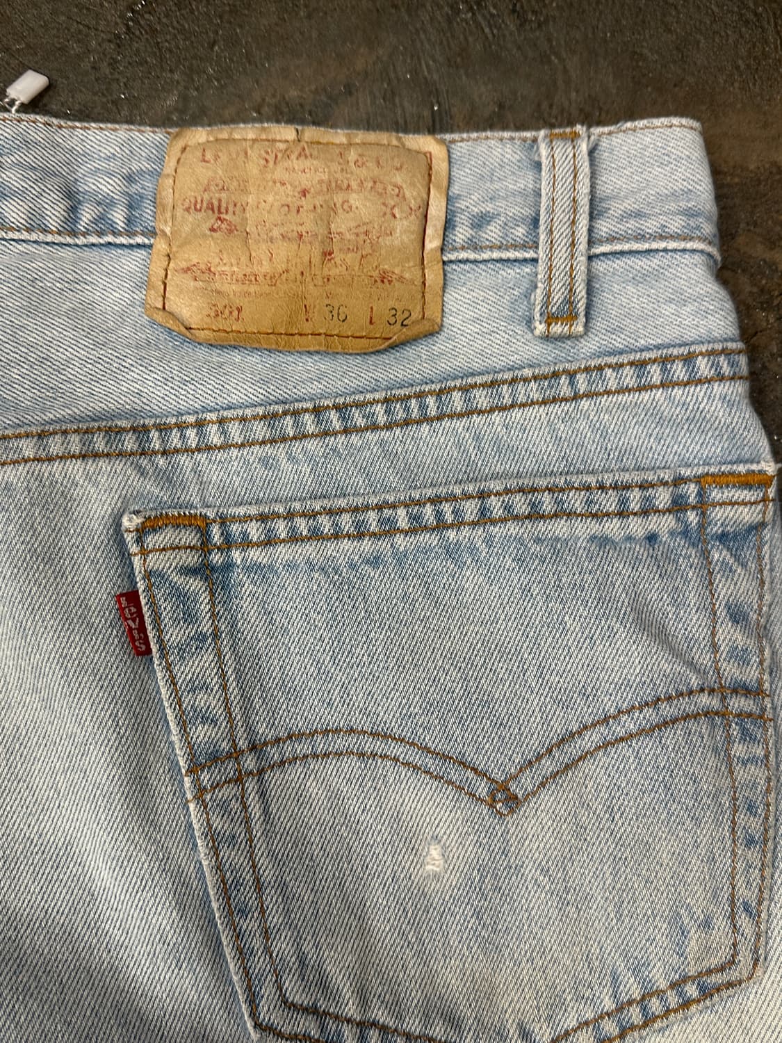 90s made in USA Levis 리바이스 501 W36 L32 상품이미지7
