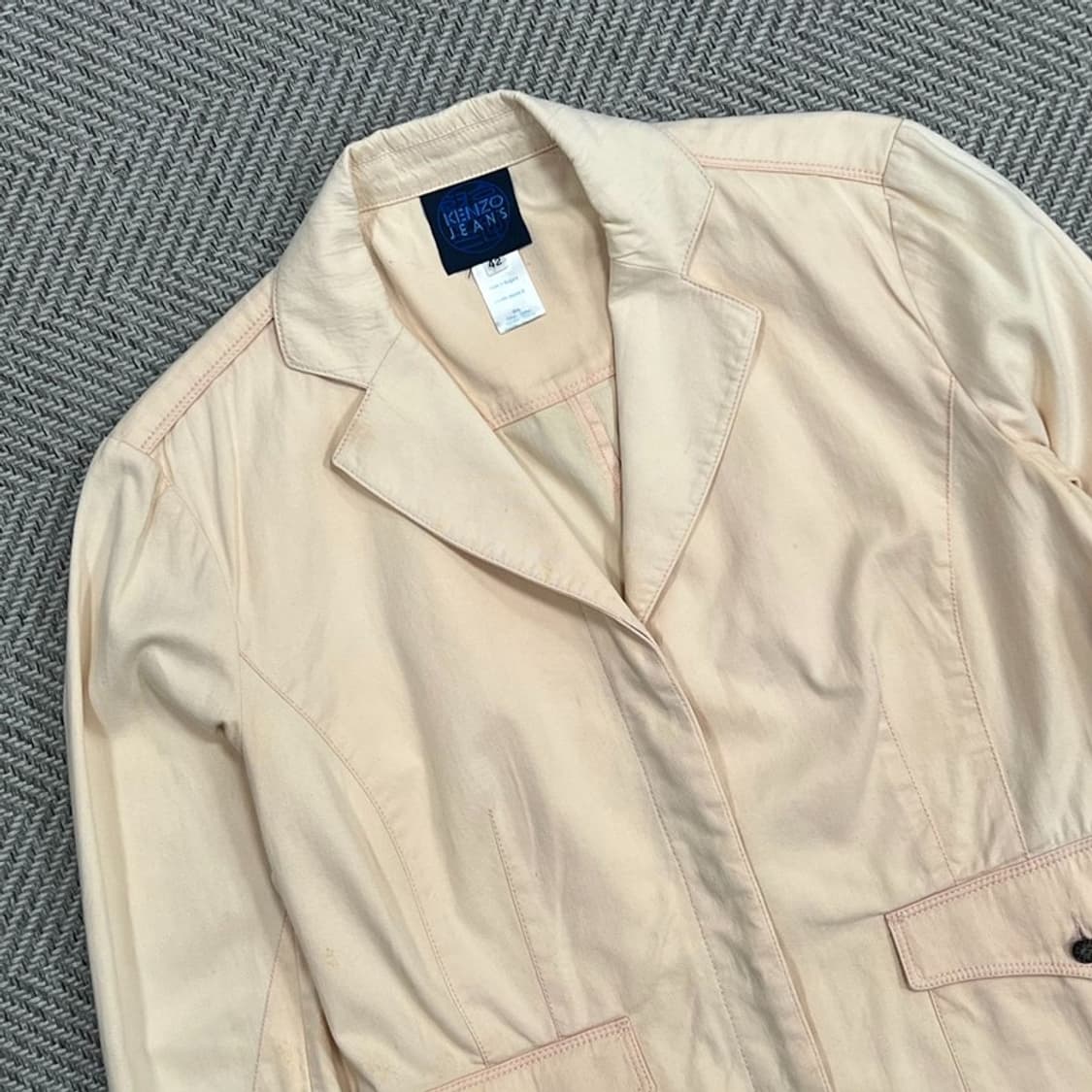 겐조진스 스티치 디테일 자켓 v0935 상품이미지3