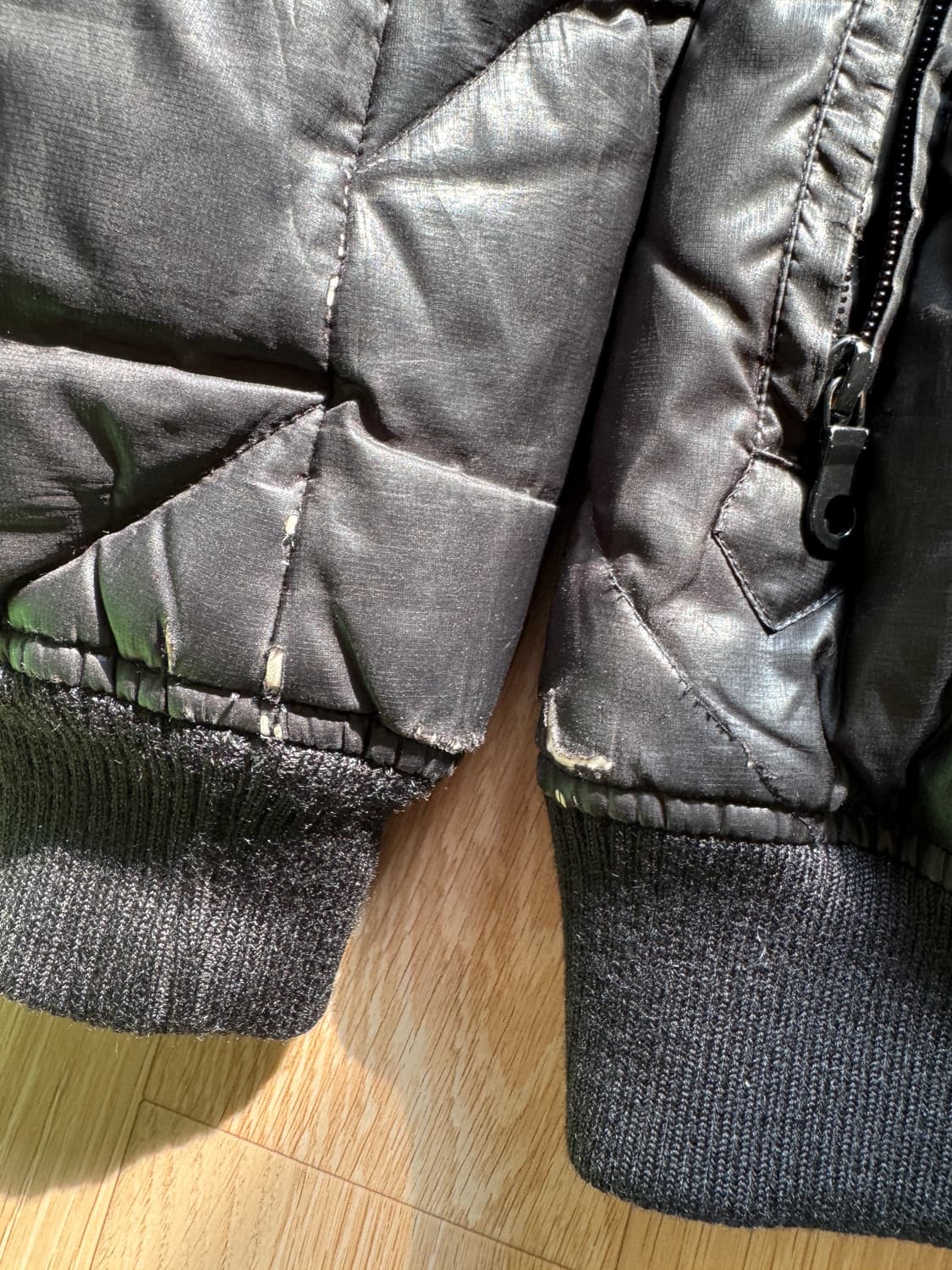 aba house 퍼 후드 패딩 상품이미지2