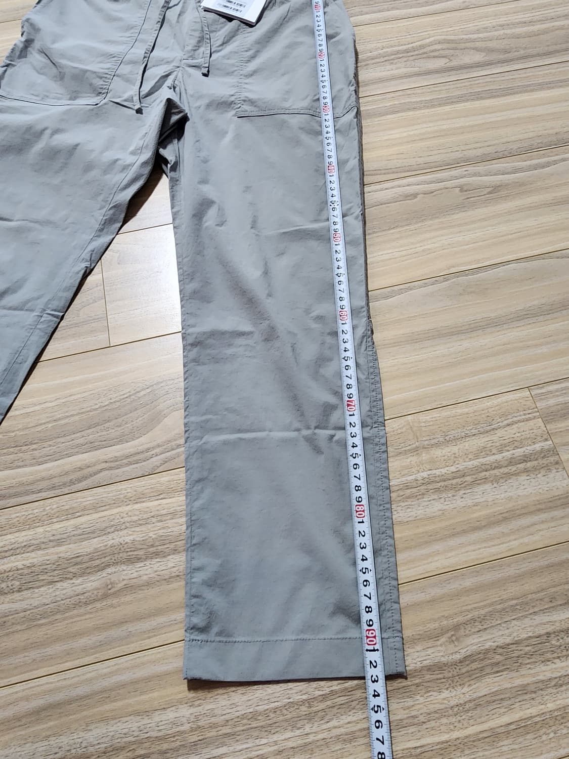 지오지아바지밴딩팬츠그레이 상품이미지6