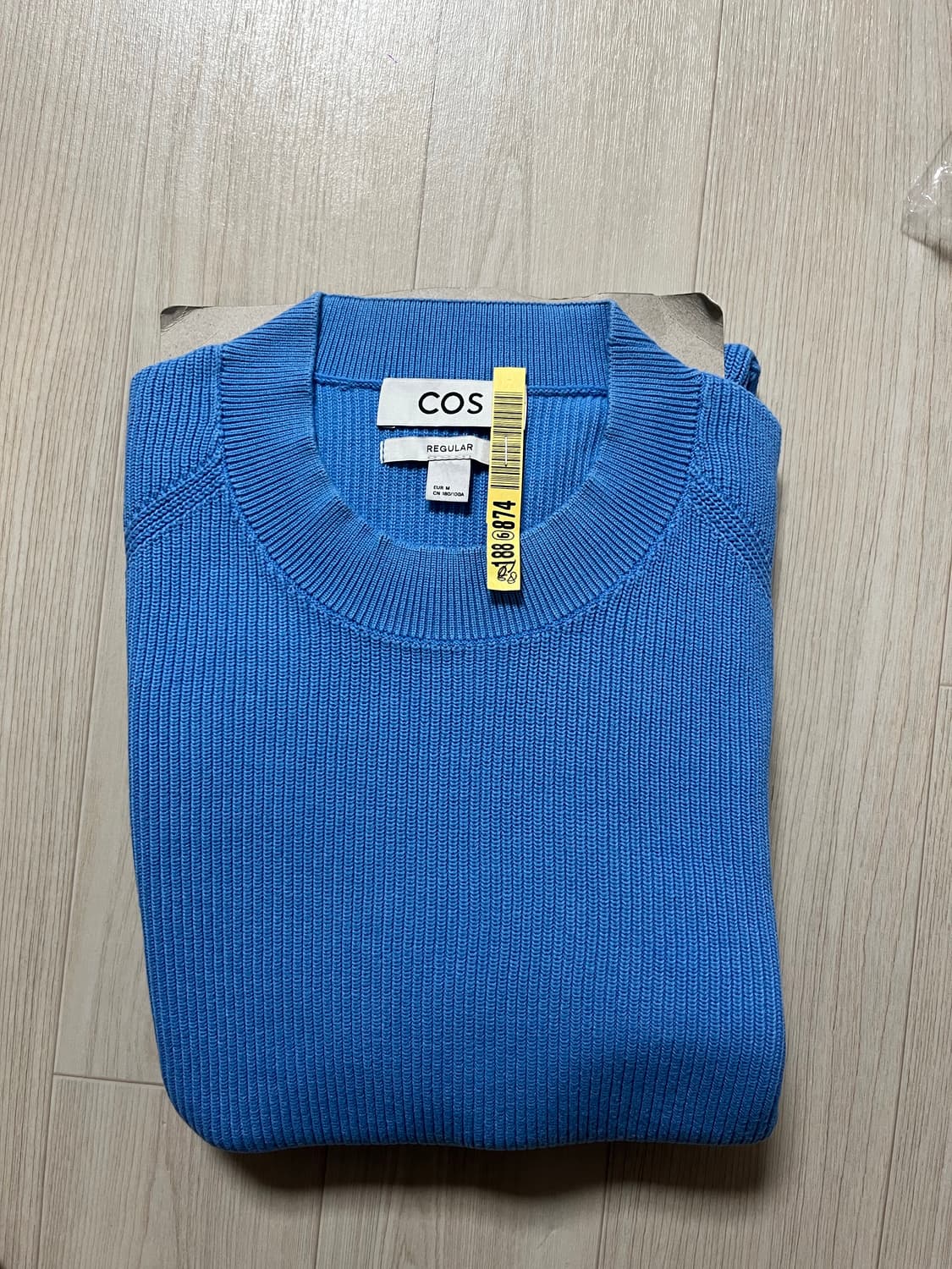 [COS] 코튼 100% 니트_라이트블루 컬러 _ M size 상품이미지1