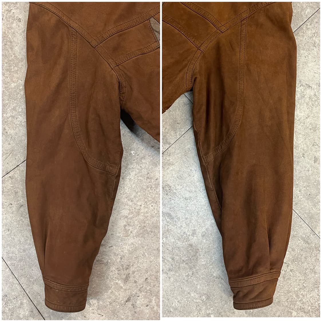 타운젠트 소가죽 레더 자켓 브라운 100 #csz2370 상품이미지7