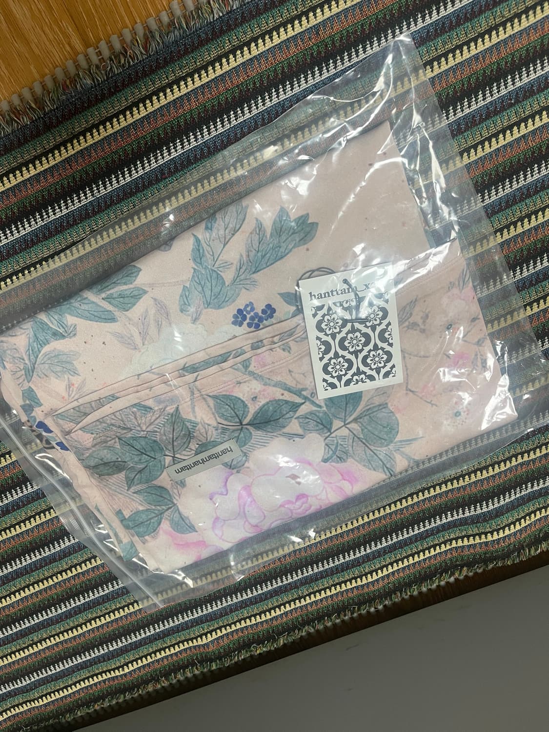 한땀한땀 민화 호접도, 남계우 - 실크새틴 VER 상품이미지2