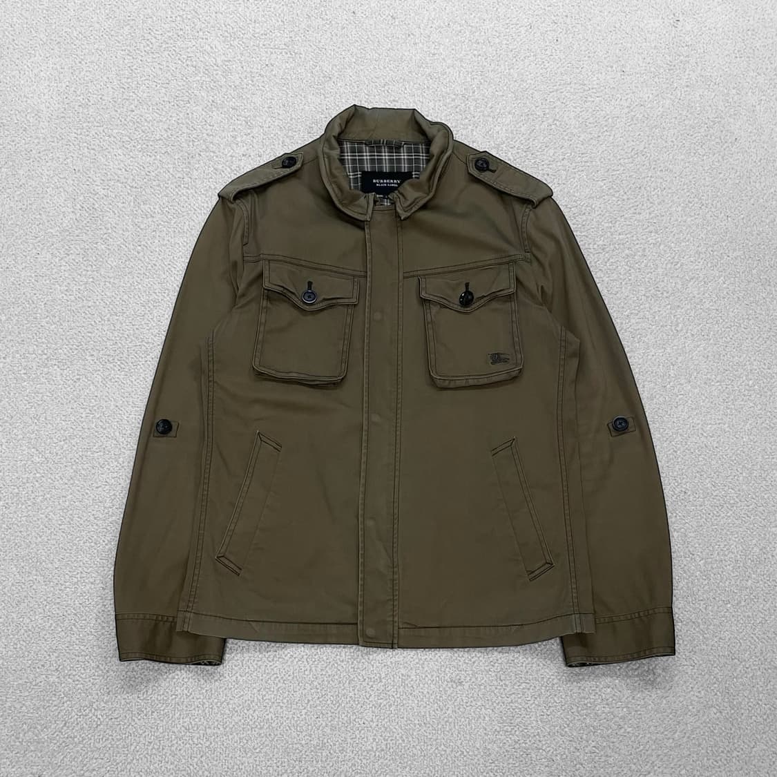 버버리 Burberry 블랙라벨 밀리터리 자켓 브라운 상품이미지1