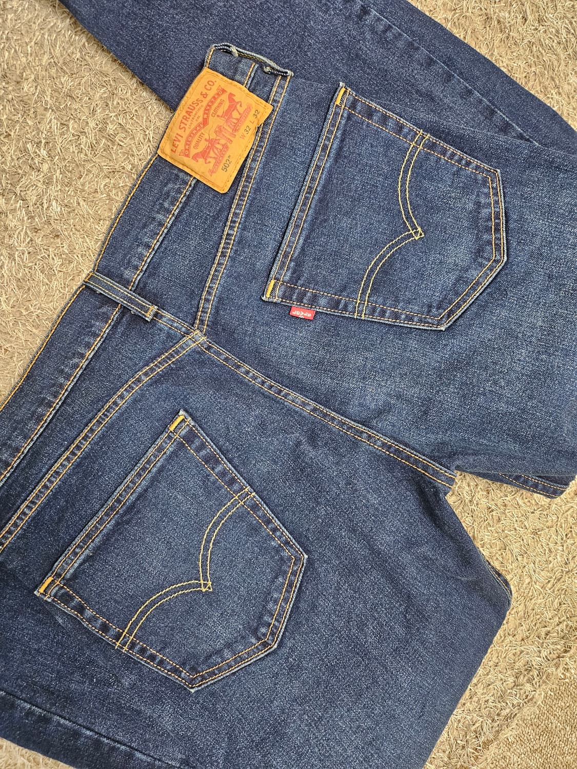 (W32)리바이스 502 테이퍼드핏 데님 팬츠 청바지 상품이미지5