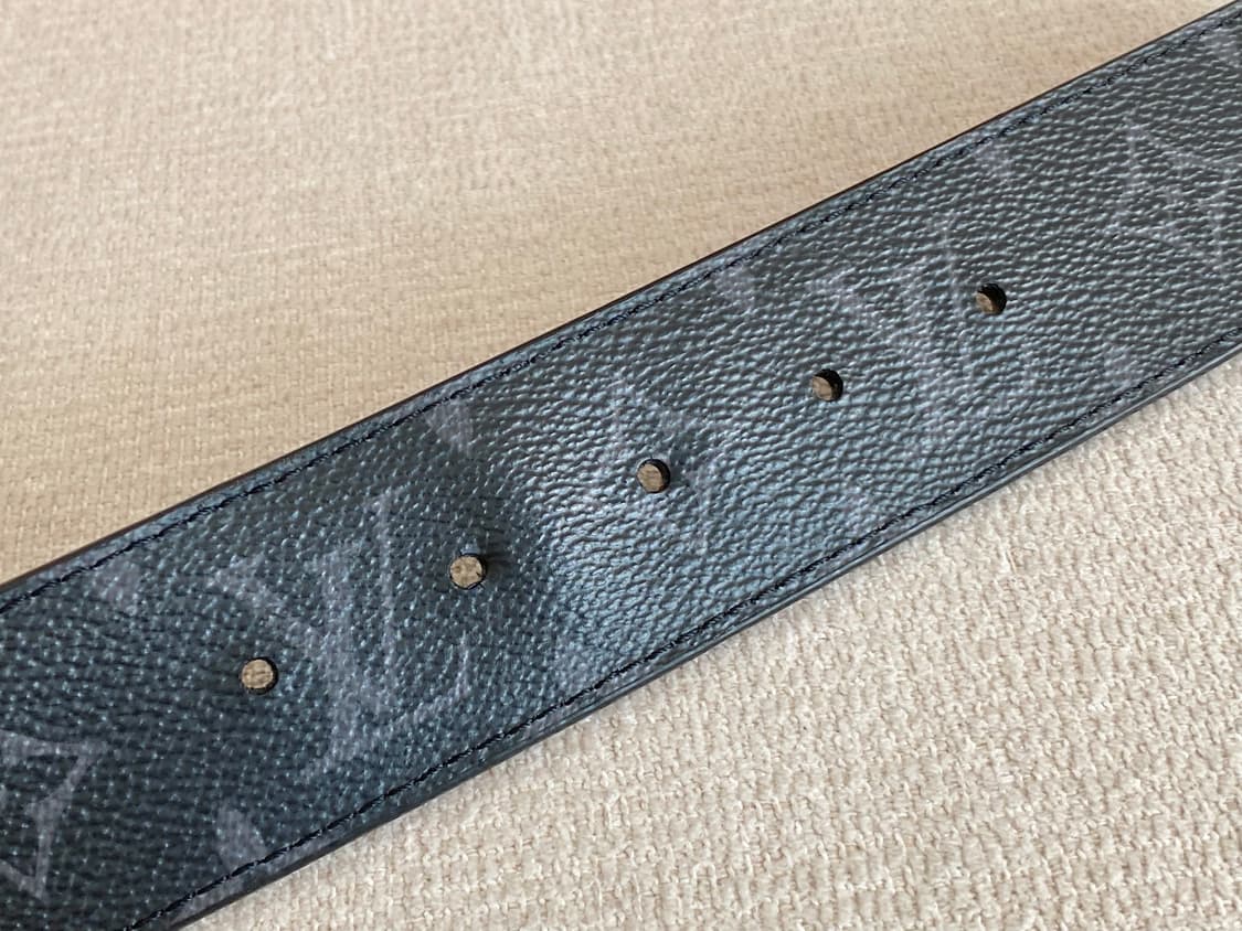루이비통 LV 블랙 이니셜 이클립스 벨트 40mm 85사이즈 상품이미지5