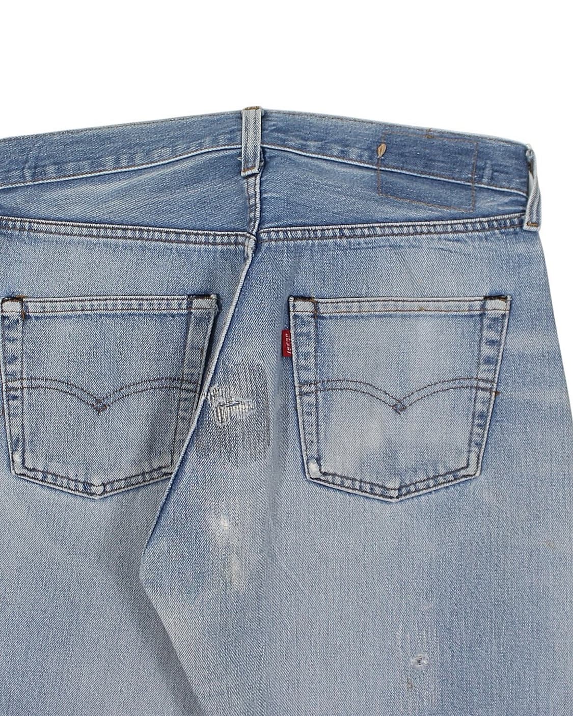 1980s USA 리바이스 501 셀비지 66후기 데님 팬츠 빈티지 미제 상품이미지3