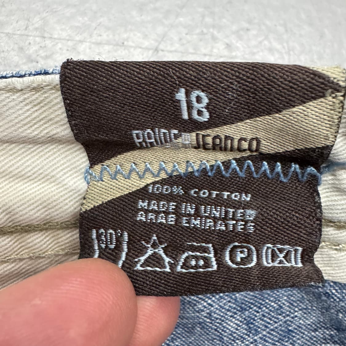 힙합 올드스쿨 워싱 데님팬츠 상품이미지10