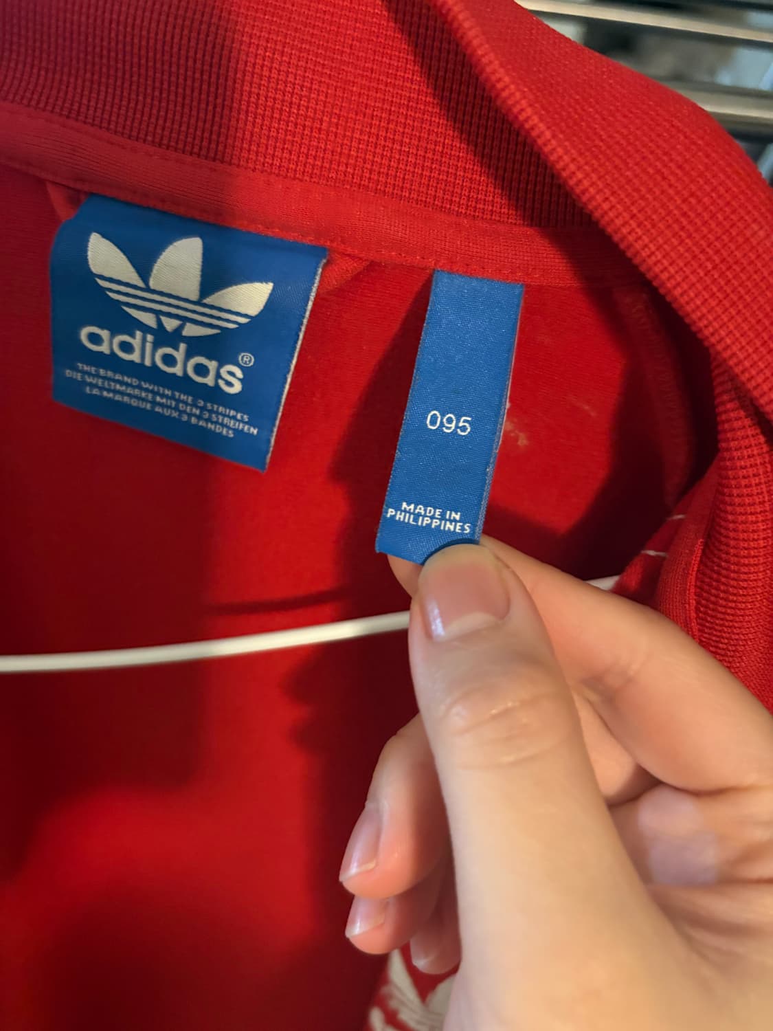 아디다스 져지 빨강 상품이미지3