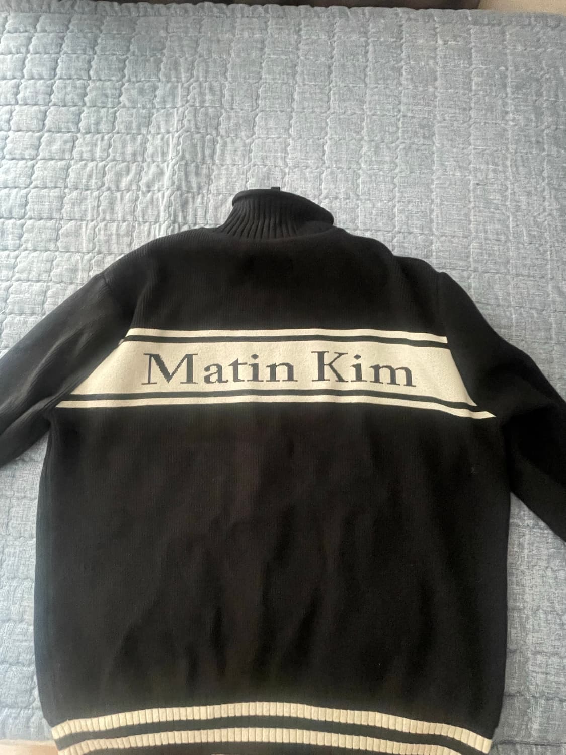 마땡킴 니트집업 상품이미지2