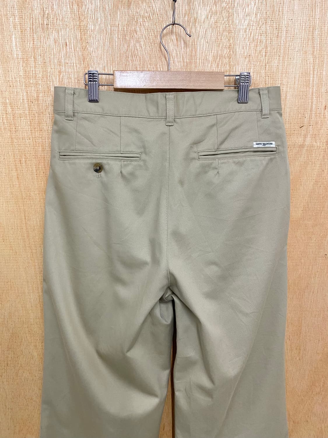 90s GIANNI VALENTINO two tuck chino pant 상품이미지7