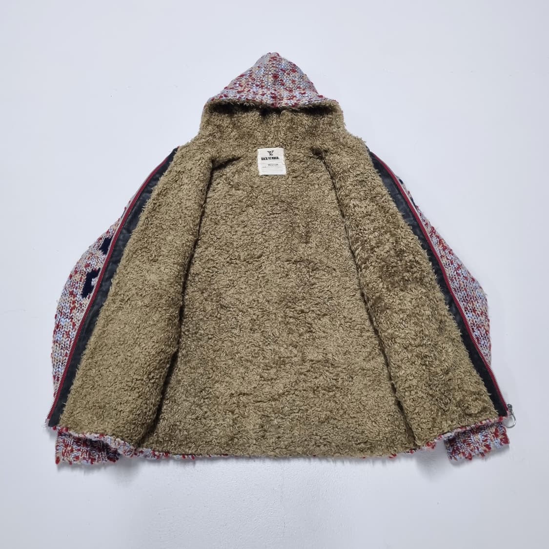 빈티지 BACK NUMBER 코위찬 니트자켓 - M 상품이미지8