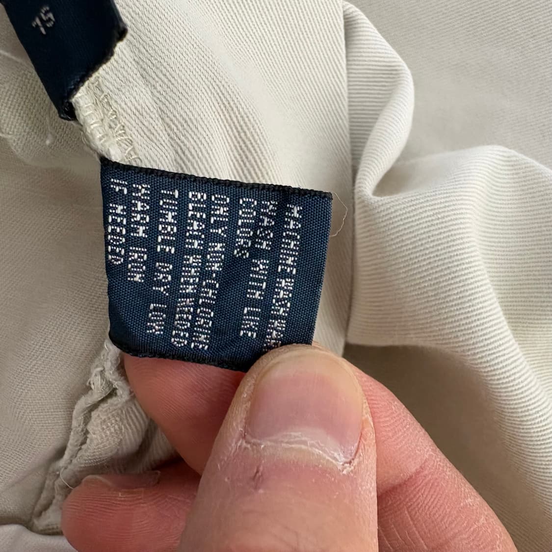 폴로 랄프로렌 베이지 면바지 32 상품이미지7