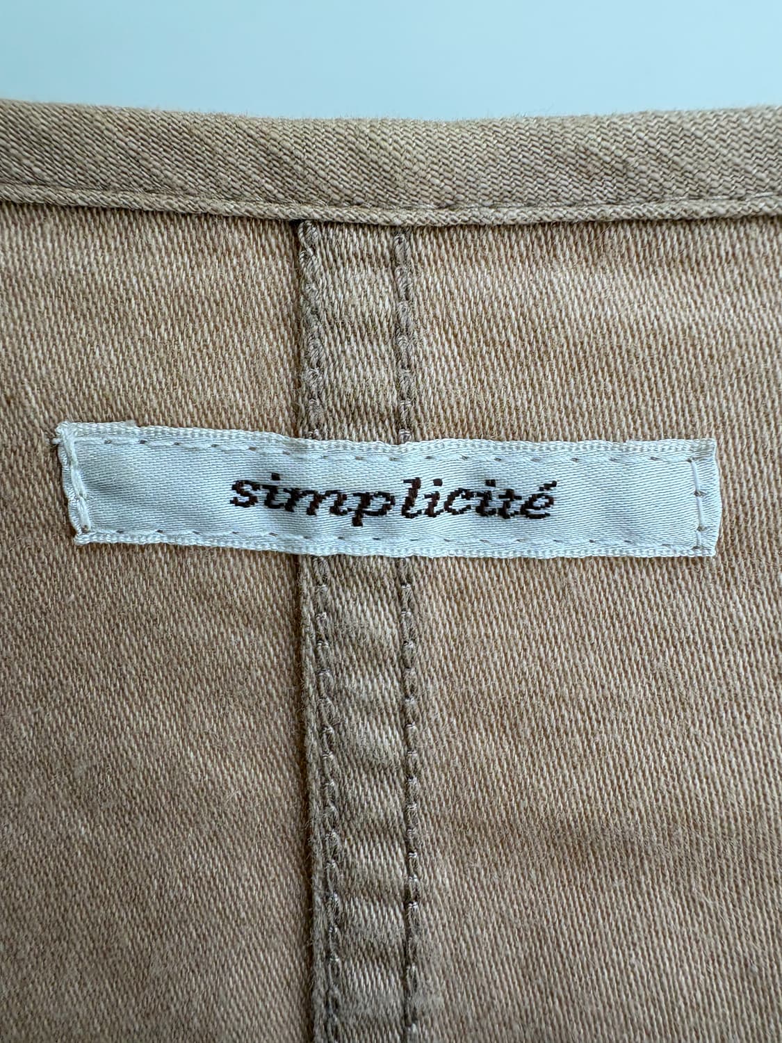 SIMPLICITE 카라리스 집업 자켓  상품이미지6