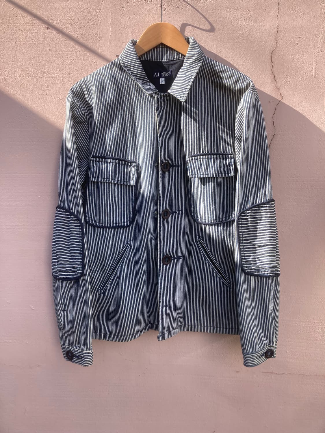 00s armani jeans hickory jacket 상품이미지1