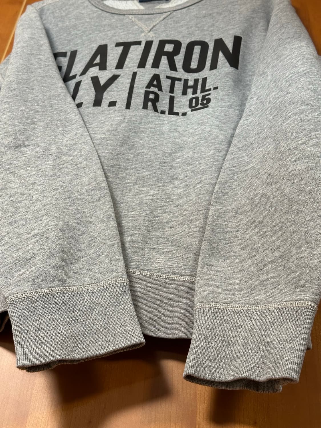 더블 V 거셋, 암홀 트라이앵글 거셋 스웻셔츠 상품이미지4