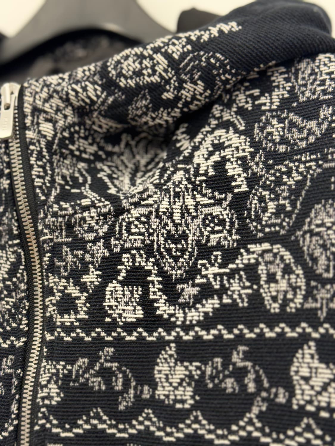 [XL] Kith 키스 101 브레이든 태피스트리 풀 집 후디 블랙 상품이미지7