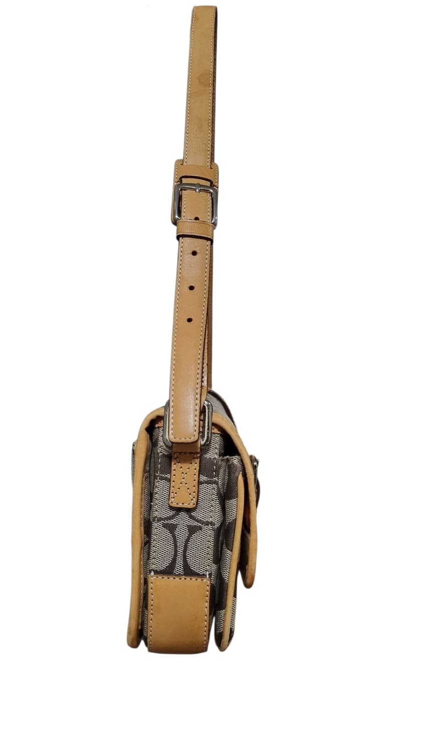 코치(COACH) 빈티지 시그니처 바게트 숄더백 y2k 갸루 히메 상품이미지3