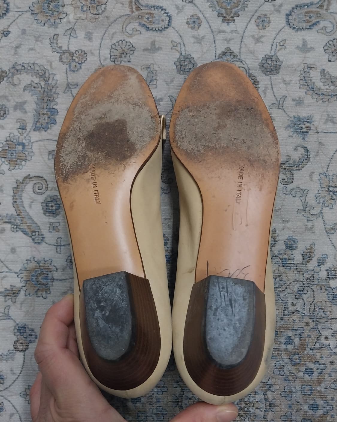 페레가모 스웨이드 바라 펌프스 6사이즈 상품이미지7