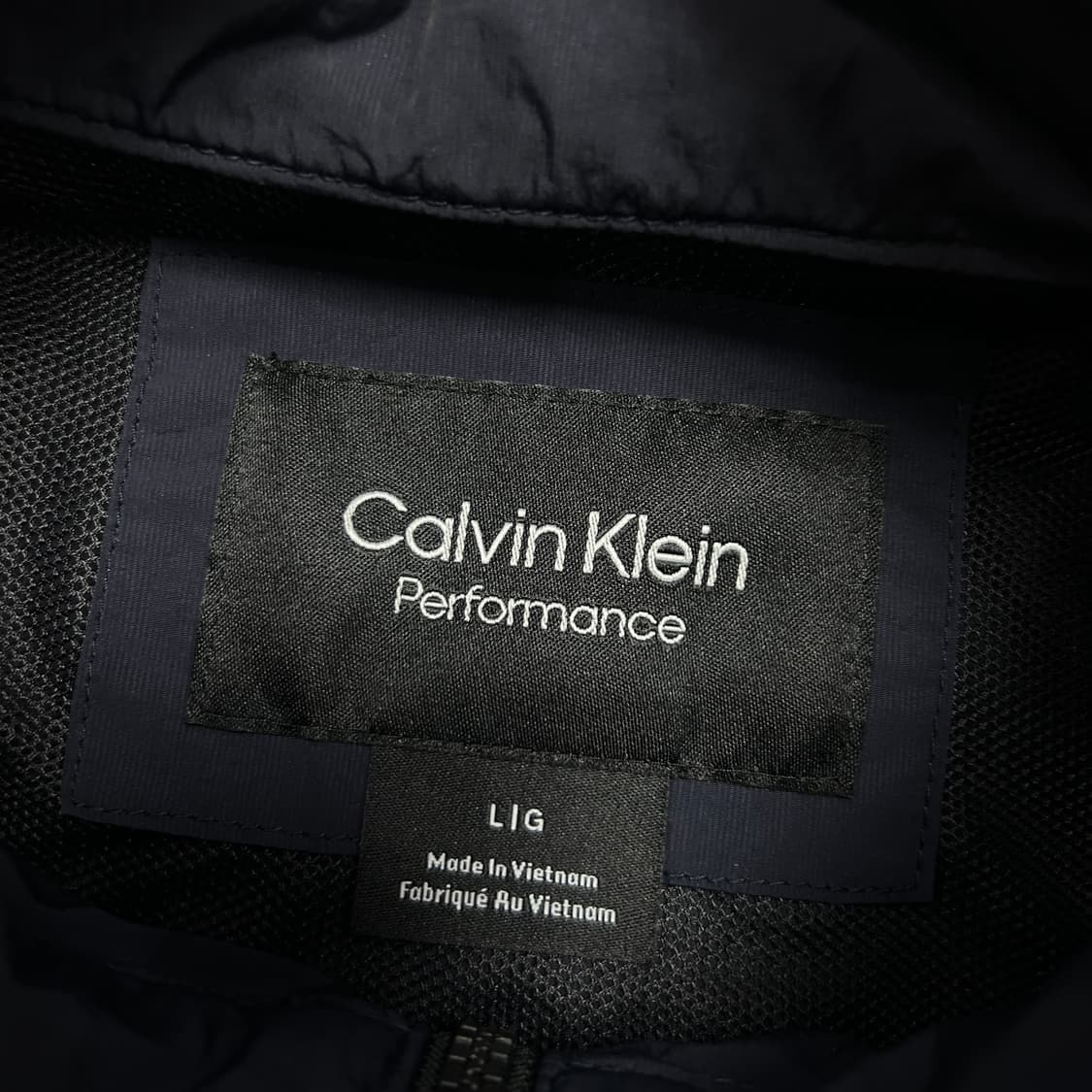 켈빈클라인 네이비 퍼포먼스 바람막이(L) 상품이미지2