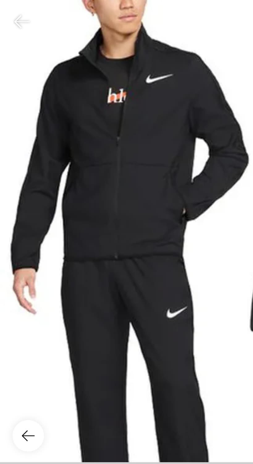 나이키 드라이핏 우븐 트레이닝 자켓 블랙 DM6620-011 (2XL) 상품이미지4