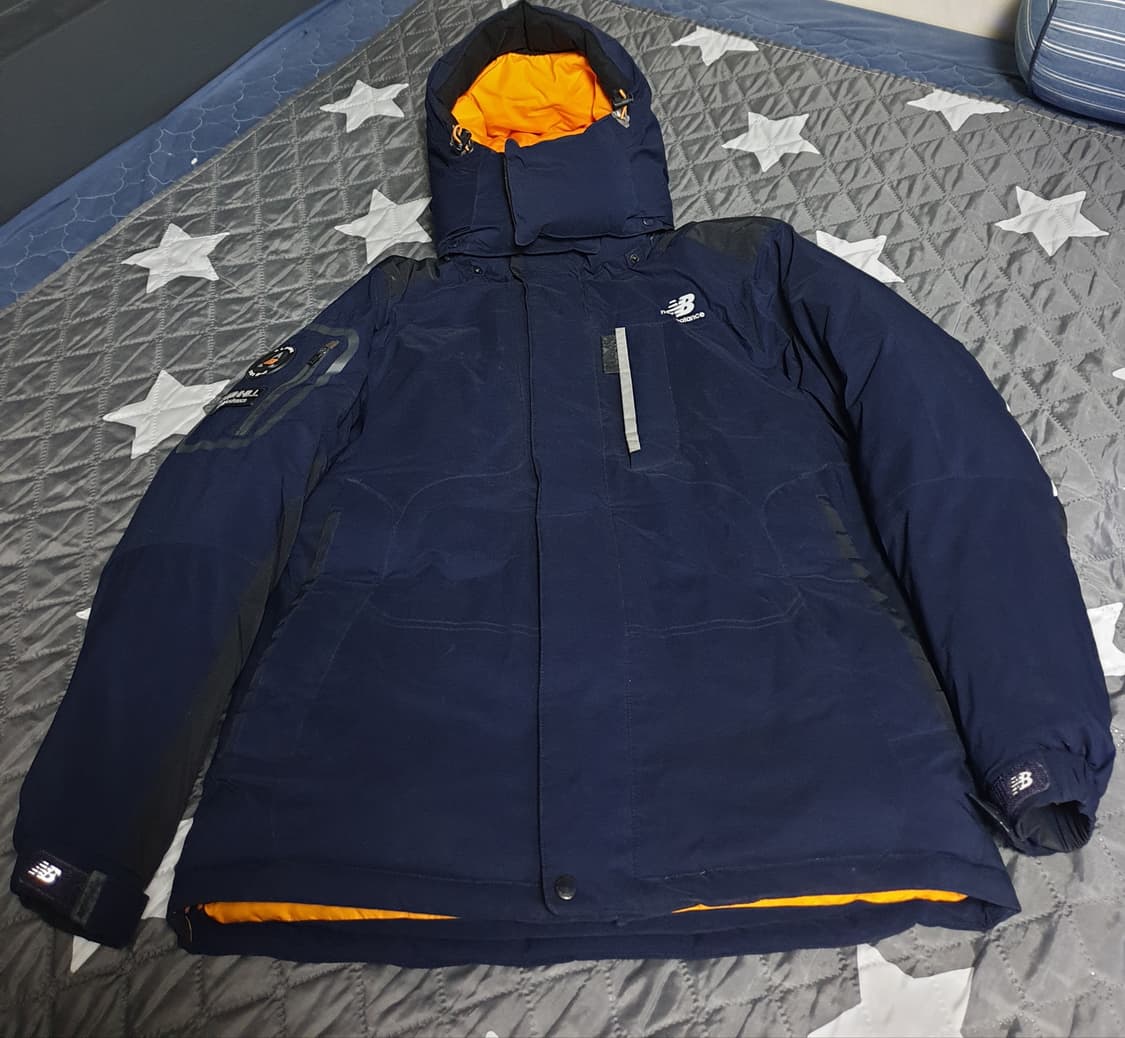 뉴발란스 혜비 덕다운 패딩 점퍼 네이비 (M) 상품이미지1