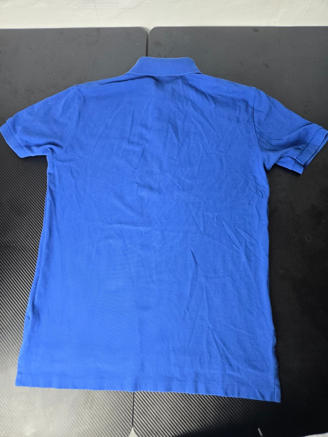 폴로 랄프로렌 기본 로고 반팔 카라티 블루 상품이미지7