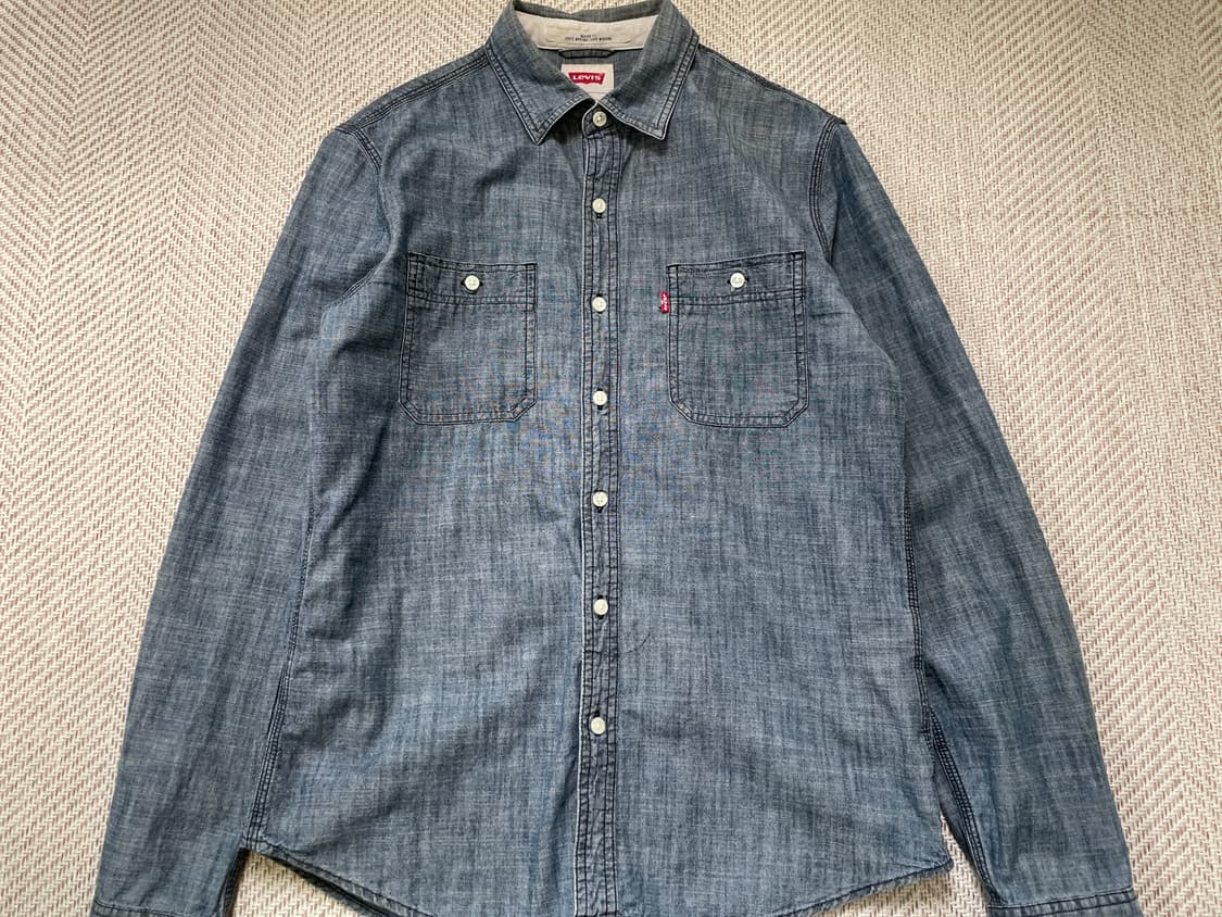 리바이스 샴브레이 데님셔츠 J04344 상품이미지2