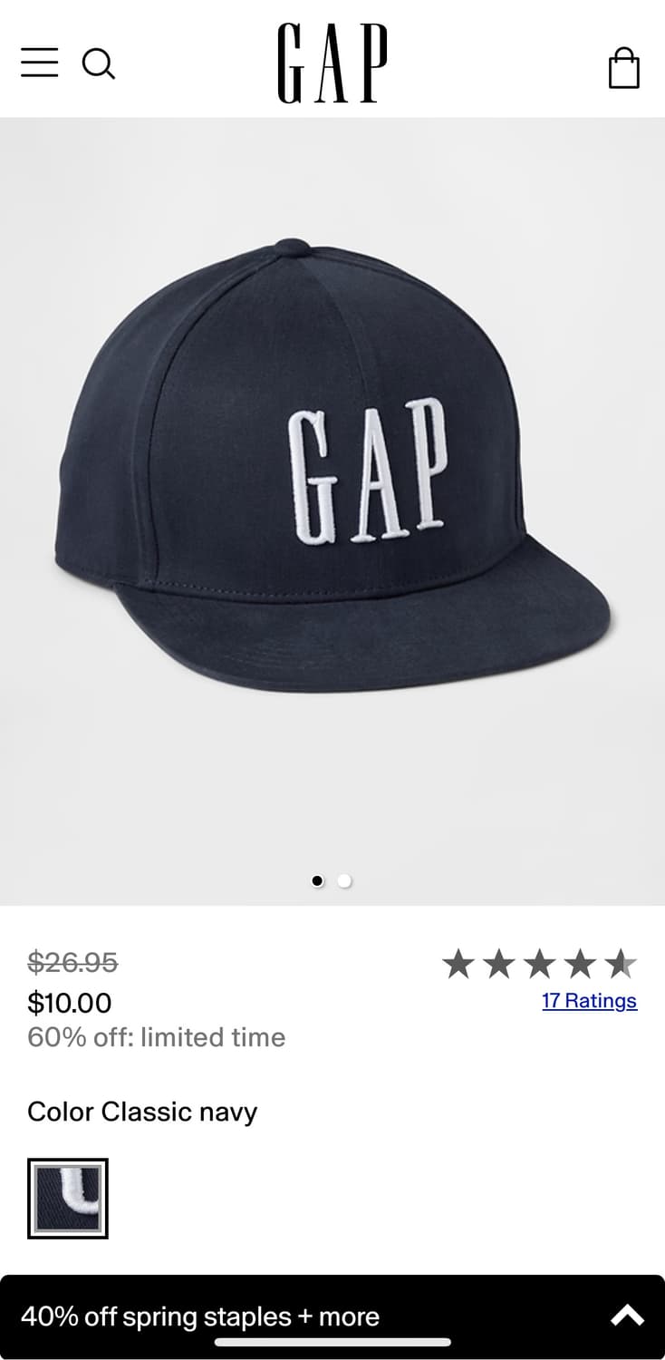 Gap 갭 모자 스냅백 삽니다 직구 가능하신 분도 연락 주세요 상품이미지1