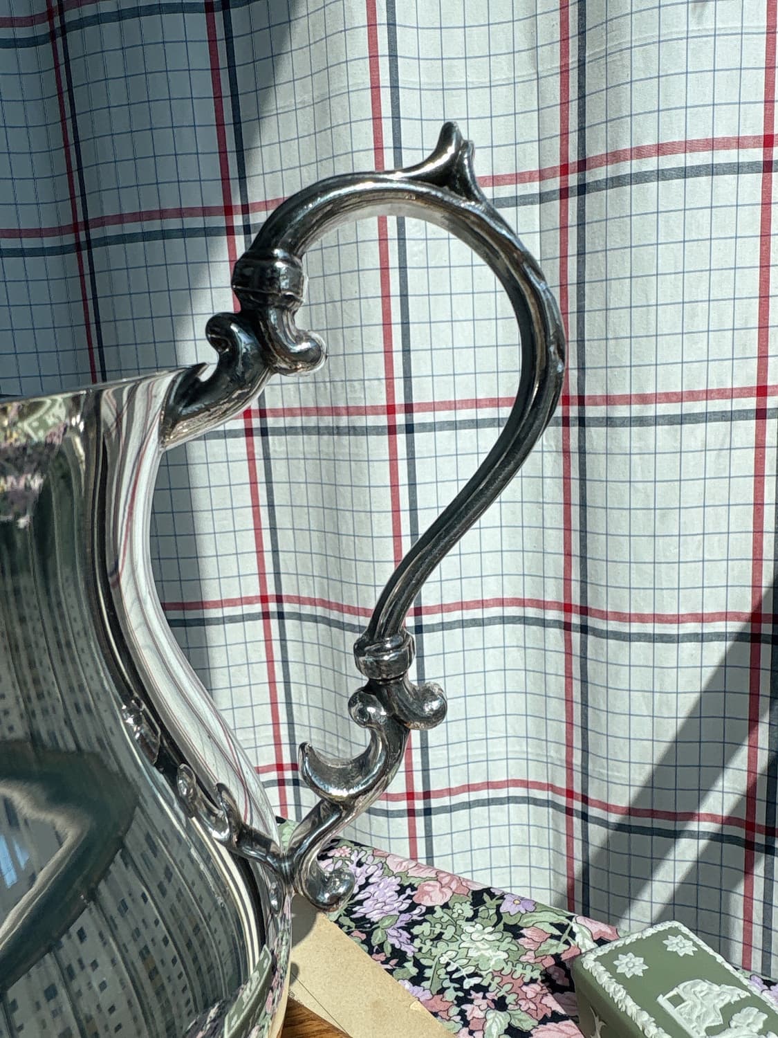 English Silver Mfg. Corp 실버플레이트 워터피쳐 상품이미지3