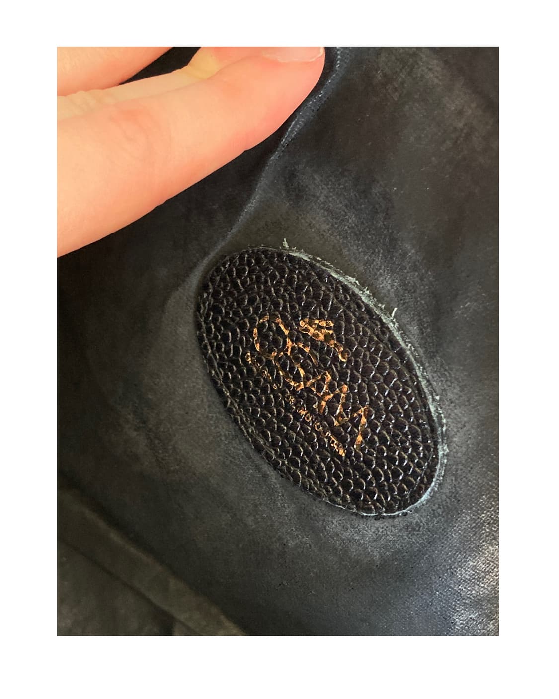 Osam  하프문 레더 토트백 상품이미지8