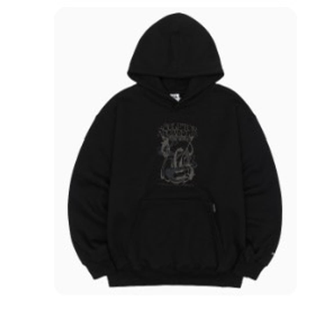 스컬프터 Devil Discharge Printed Hoodie 상품이미지1