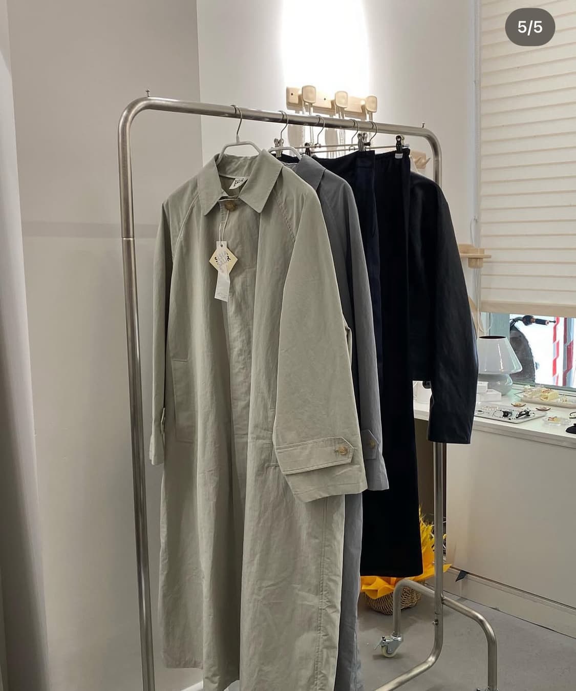 샵오눅 시시아사우르스 트렌치코트 상품이미지2