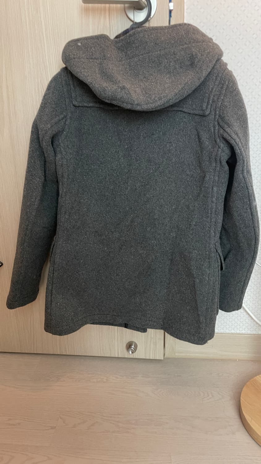 영국 잉글랜드 울 혼방 떡볶이 더플코트 상품이미지3