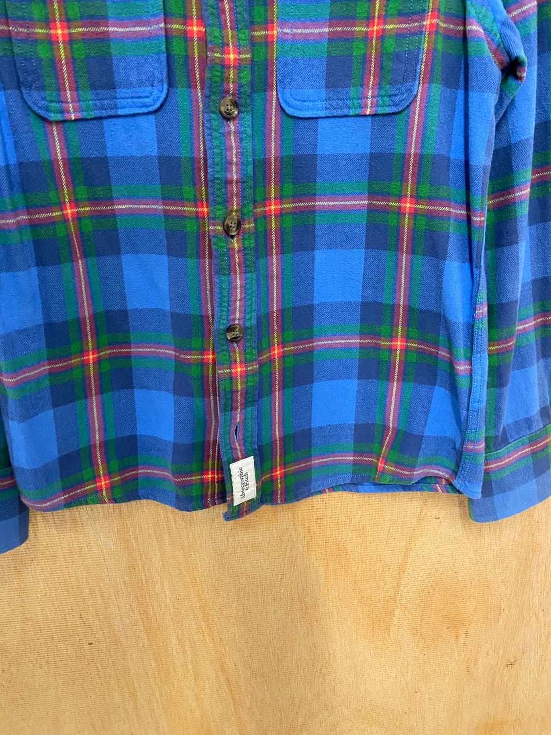 Abercrombie & Fitch check shirts 플란넬 셔츠 상품이미지5