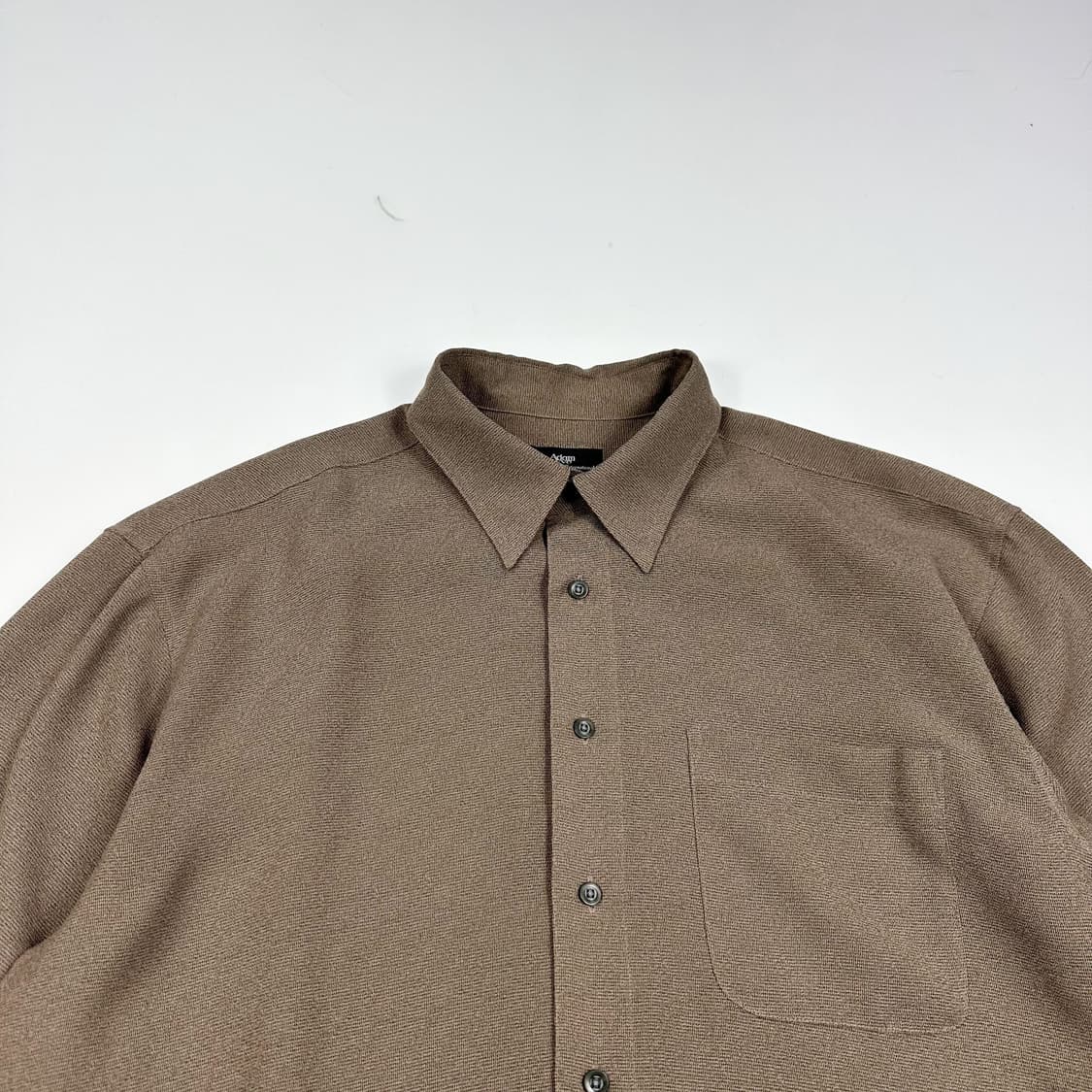 VTG 빈티지 재팬 브라운 오버핏 셔츠 (XL) 상품이미지1