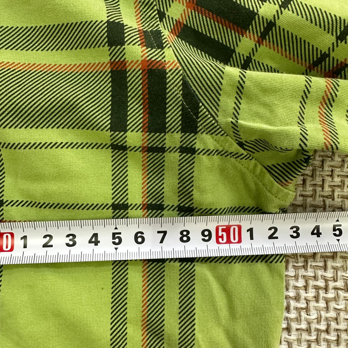XL 빈티지 체크 카라티 0430D 상품이미지5